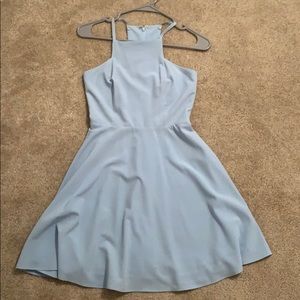 light blue lulus dress
